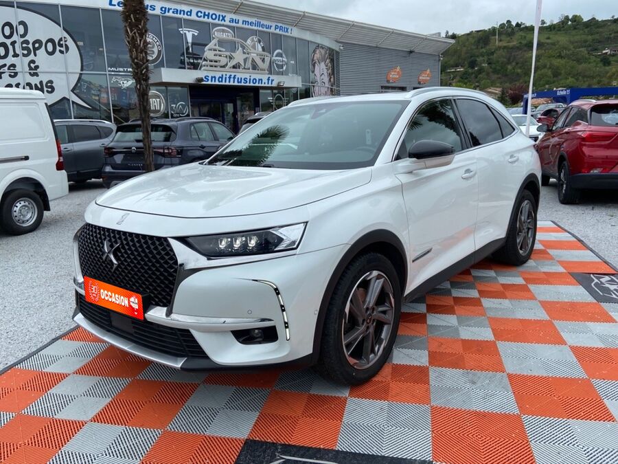 DS DS7 CROSSBACK - PURETECH 225 AUTO GRAND CHIC CUIR TOIT HIFI 10800€ D'OPTIONS (2020)