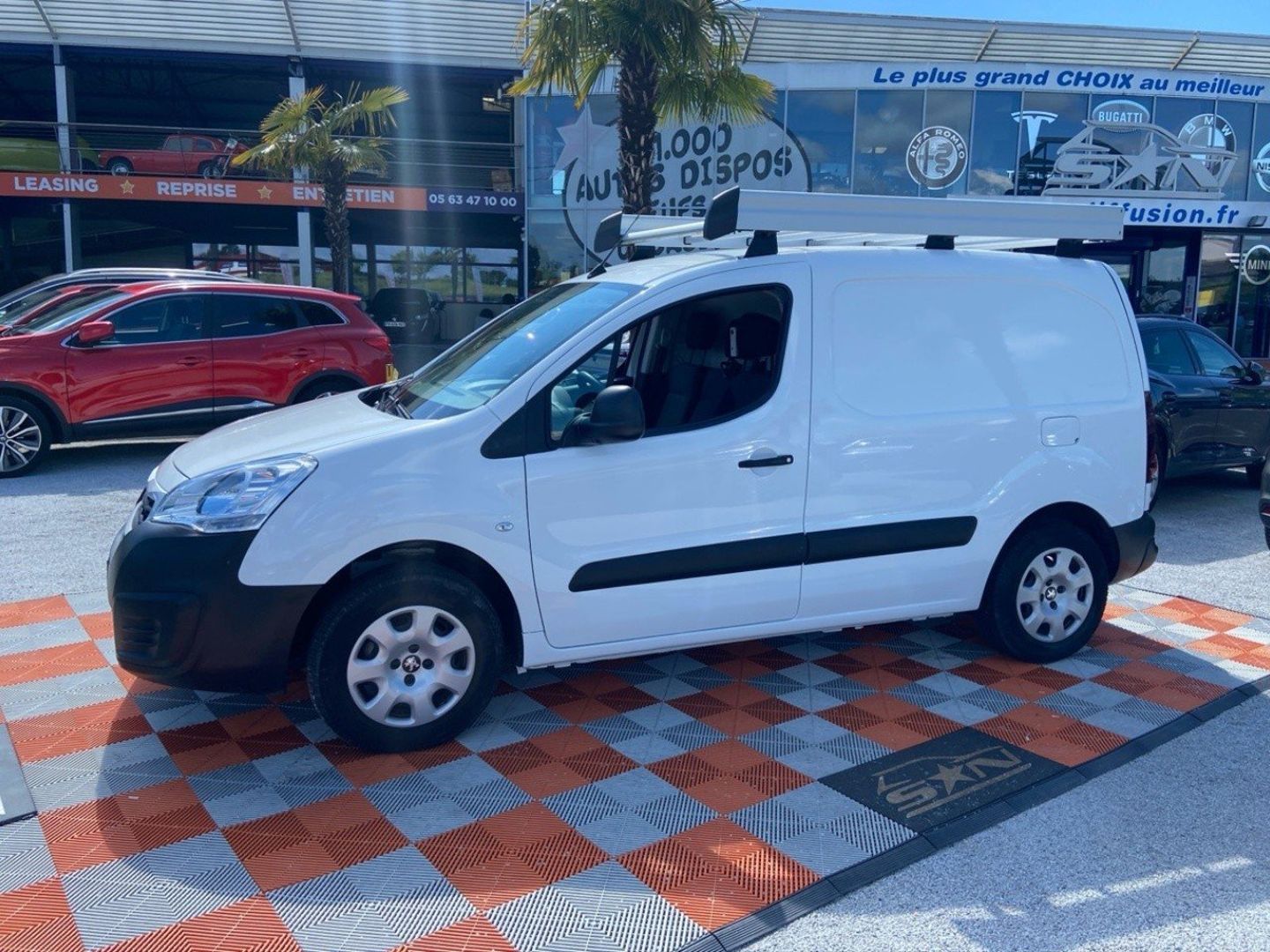 PEUGEOT PARTNER FOURGON - ELECTRIC PREMIUM STANDARD GPS CAMÉRA 3PL PTE LAT GALERIE (2019)