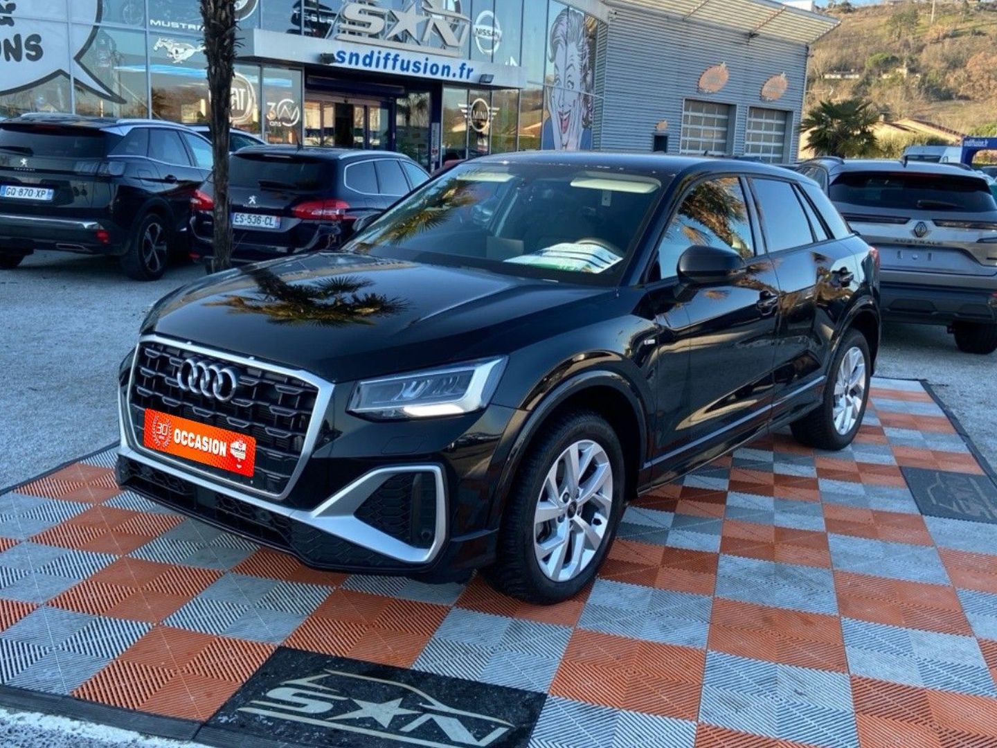 AUDI Q2 - 35 TFSI 150 S-TRONIC S-LINE EXT GPS CAMÉRA HAYON KEYLESS (2023)