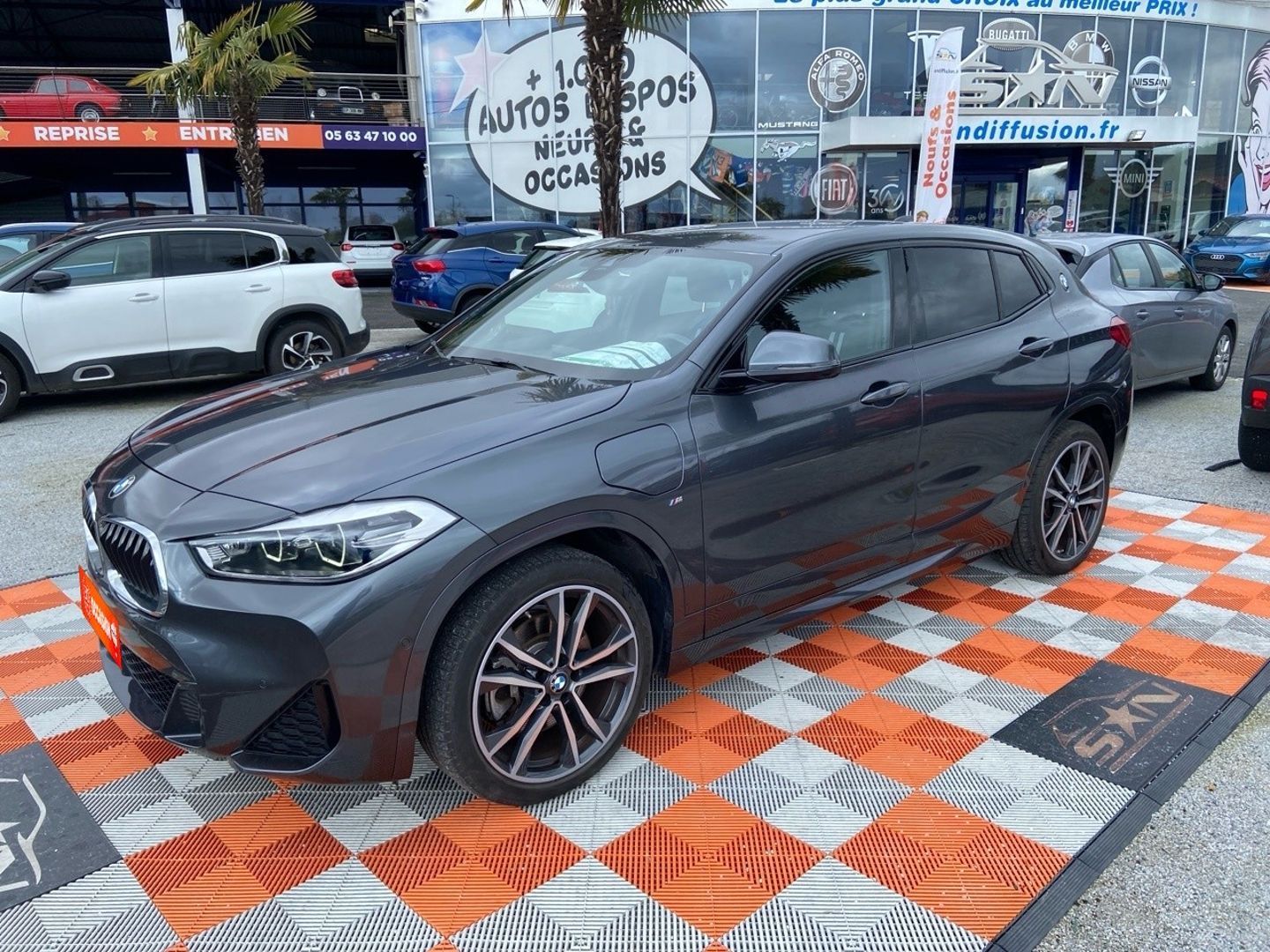 BMW X2 - (F48) XDRIVE 25E HYBRID 220 BVA M SPORT GPS CAMÉRA HAYON (2021)