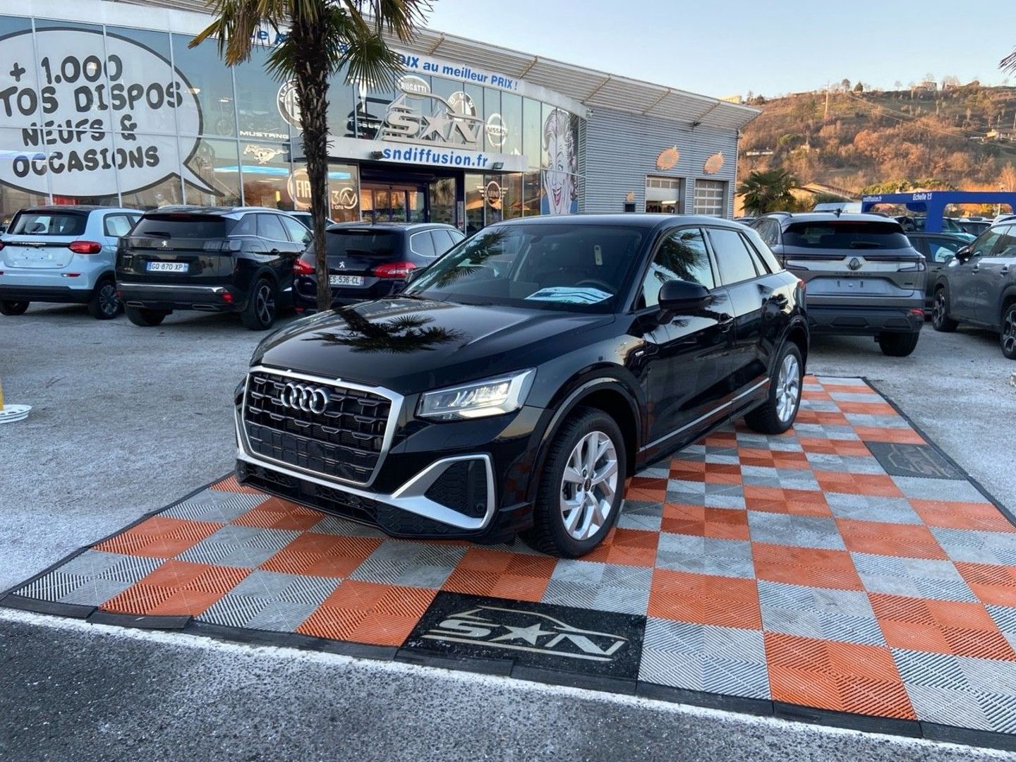 AUDI Q2 - 35 TFSI 150 S-TRONIC S-LINE EXT GPS CAMÉRA HAYON KEYLESS (2023)