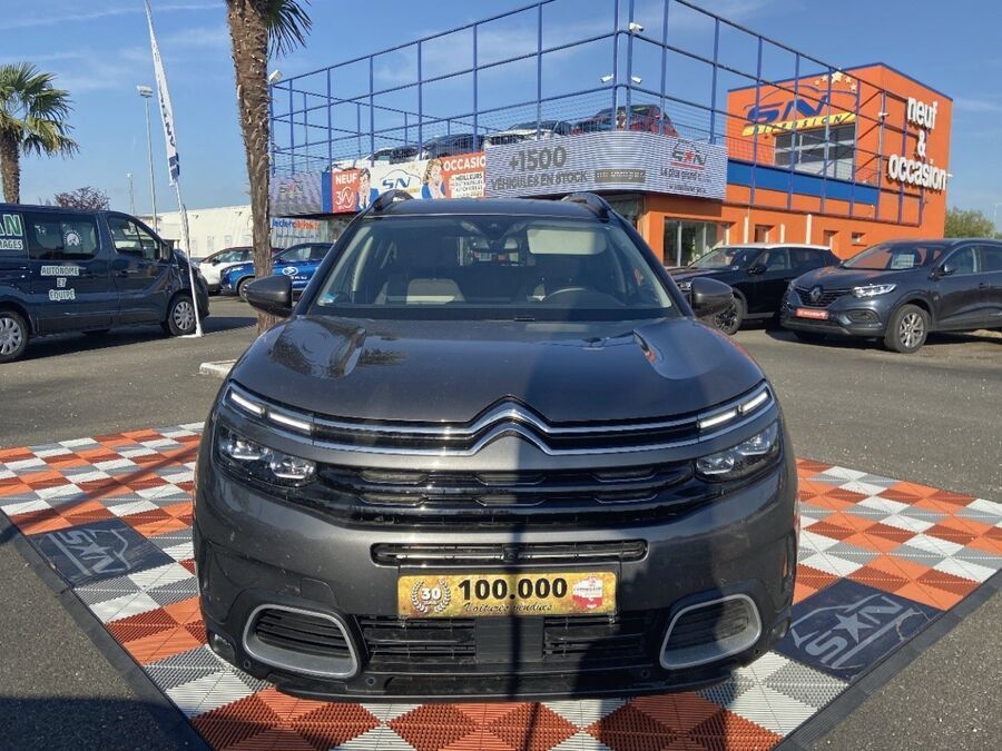 CITROEN C5 AIRCROSS - BLUEHDI 130 EAT8 SHINE HAYON CAMÉRA 360° GRIP RECHARGE (2021)