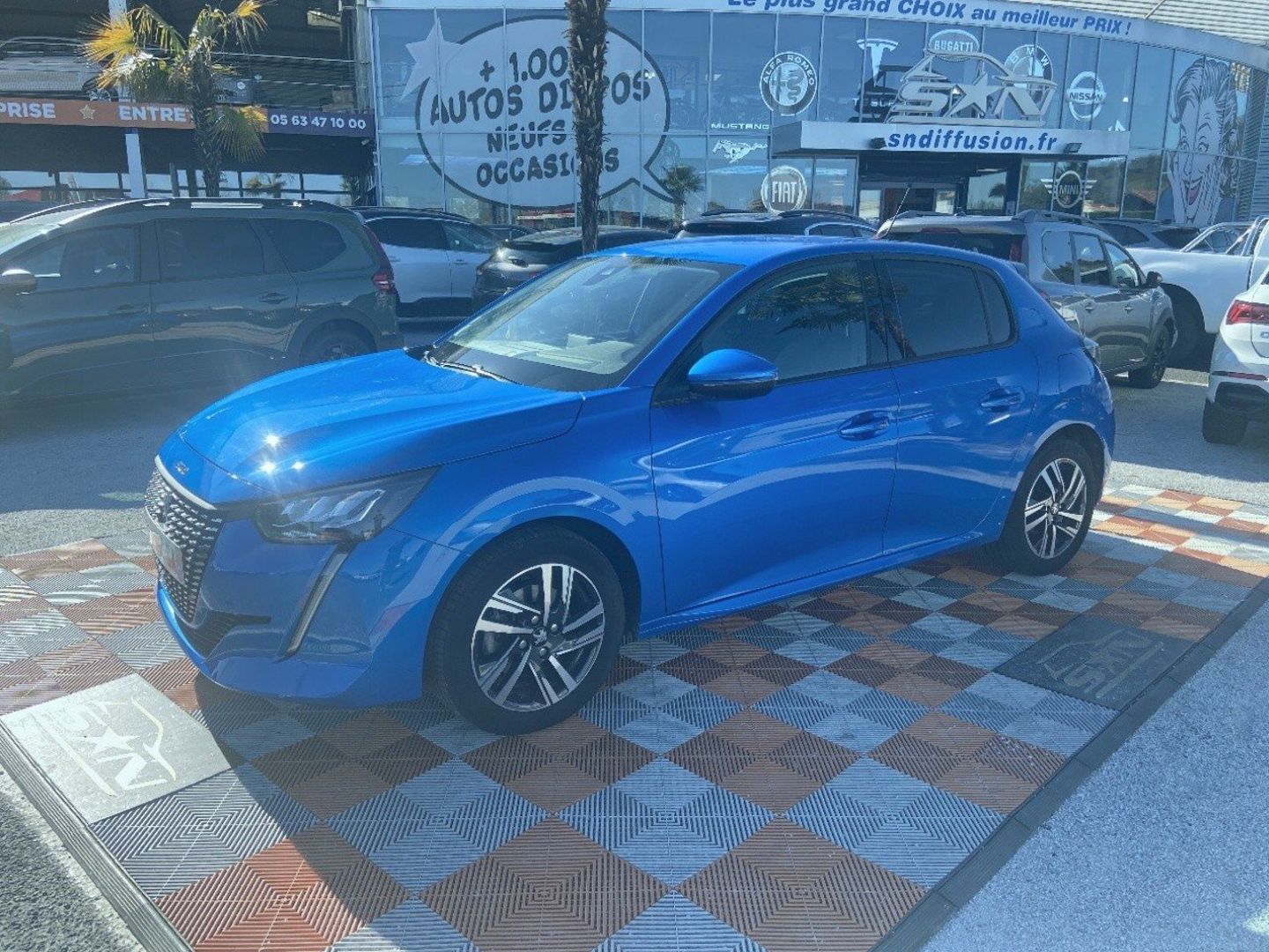 PEUGEOT 208 - PURETECH 100 BV6 ALLURE CAMÉRA (2021)