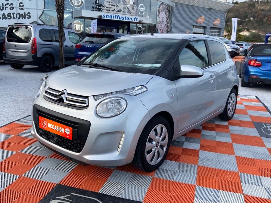 CITROEN C1 - VTI 72 FEEL TABLETTE 7" CAMÉRA VITRES SURTEINTÉES 5P (2021)