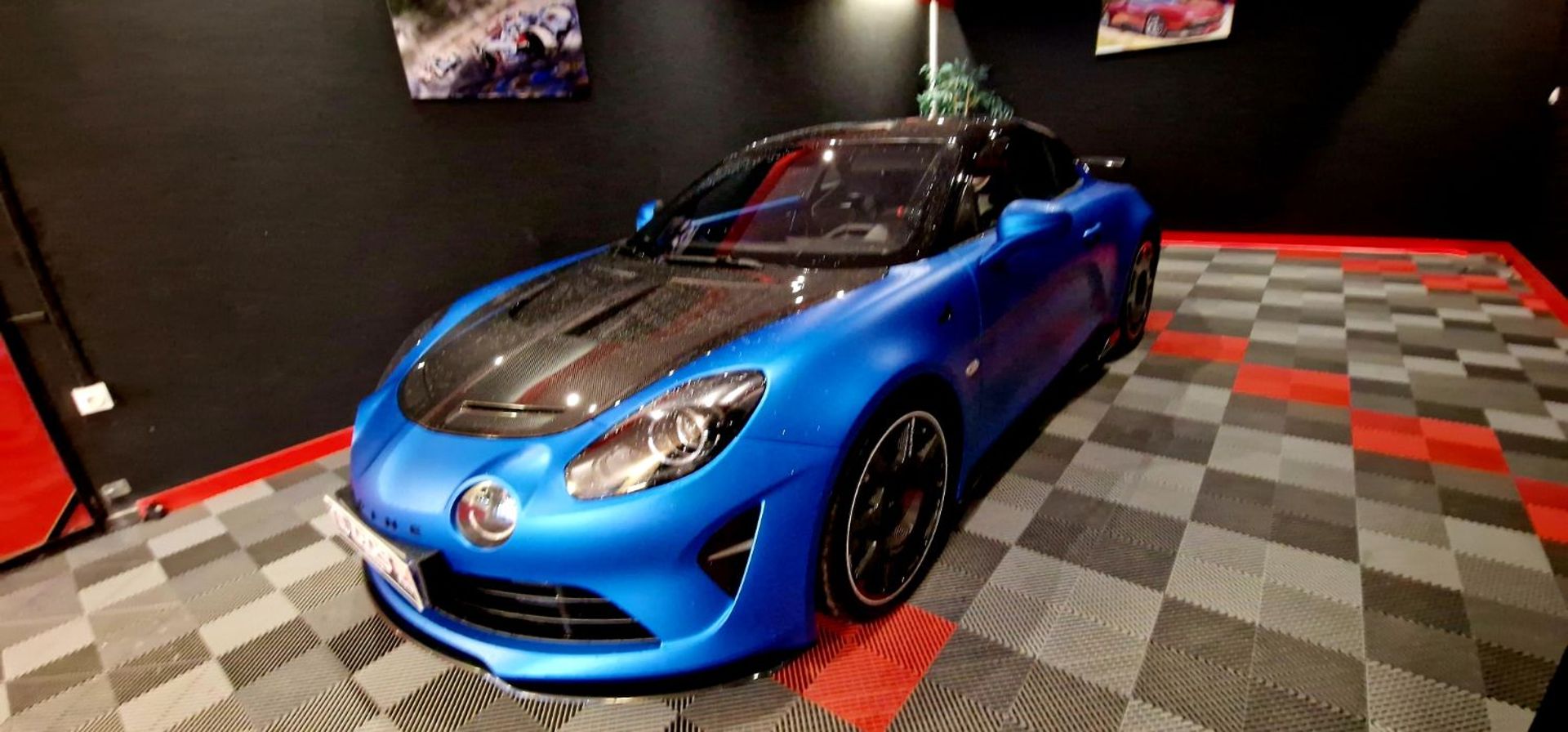 ALPINE A 110 - R CONFIG RARE ! BLEU MAT JANTES CARBONE ! ETC...