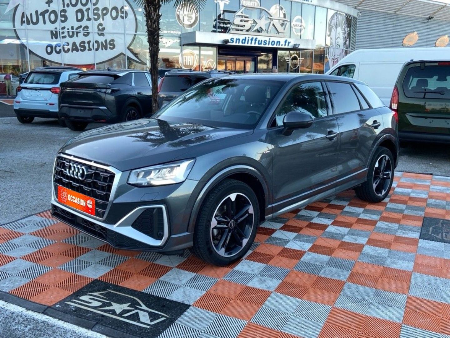 AUDI Q2 - 30 TFSI 110 BV6 S LINE EXT. GPS CAMÉRA JA 18" (2024)