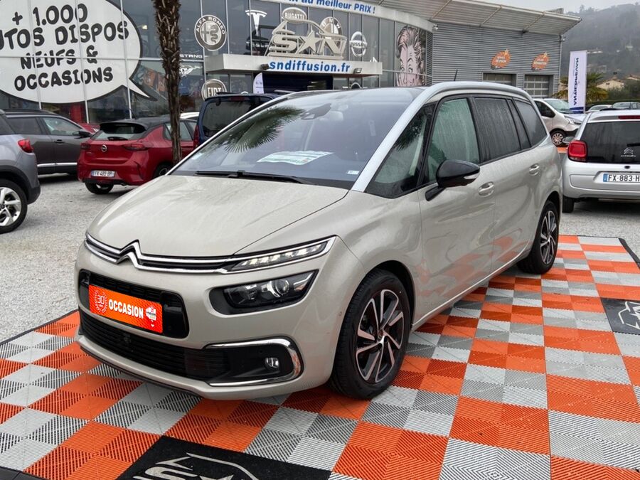 CITROEN GRAND C4 SPACETOURER PureTech 130 EAT8 SHINE PACK Toit Pano Sièges Massants