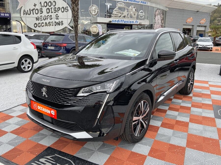 PEUGEOT 3008 - PURETECH 130 EAT8 GT TOIT HAYON SC PACK CITY 2 (2021)