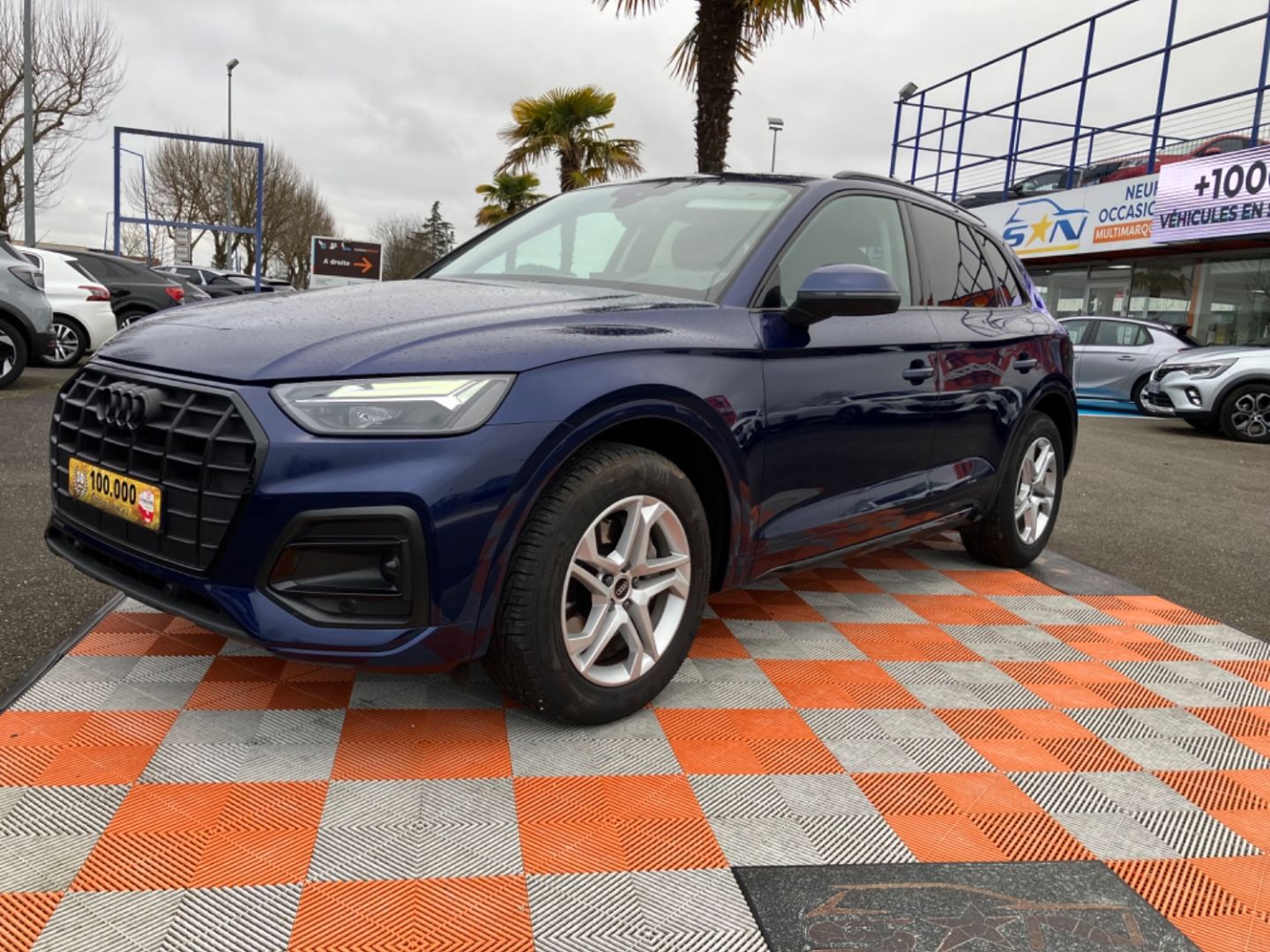 AUDI Q5 - 35 TDI 163 BVA DESIGN GPS CAMÉRA HAYON BLACK PACK (2022)