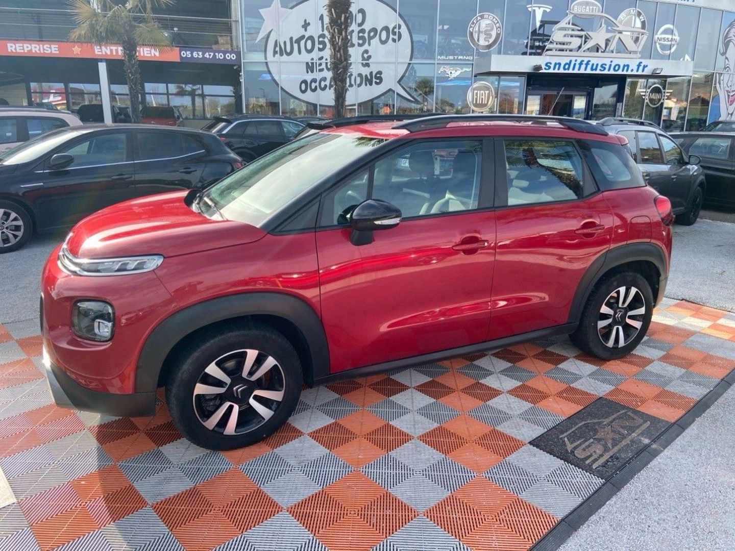CITROEN C3 AIRCROSS - PURETECH 110 FEEL BV6 GPS PACK URBAIN JA 16" ATTELAGE (2020)