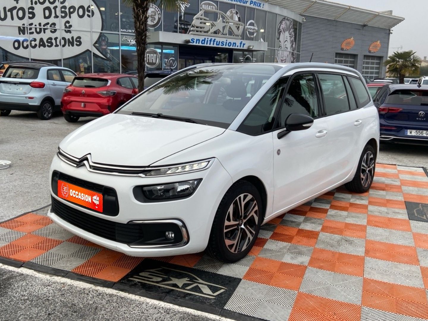 CITROEN GRAND C4 SPACETOURER - BLUEHDI 130 BV6 C-SERIES GPS CAMÉRA 7 PL (2021)