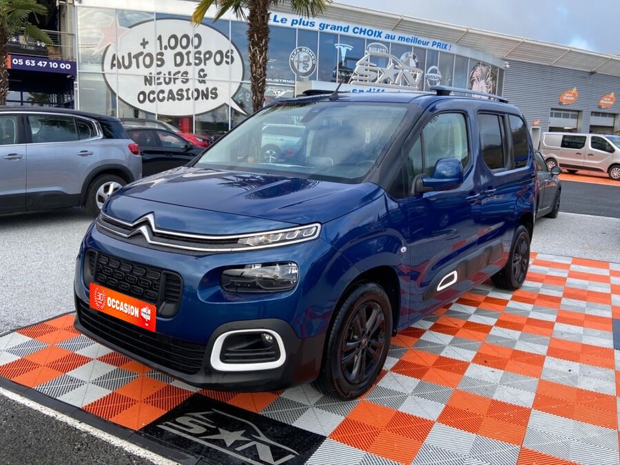 CITROEN BERLINGO - BLUEHDI 130 FEEL PACK 7 PL GPS CAMÉRA GRIP JA 16" (2021)