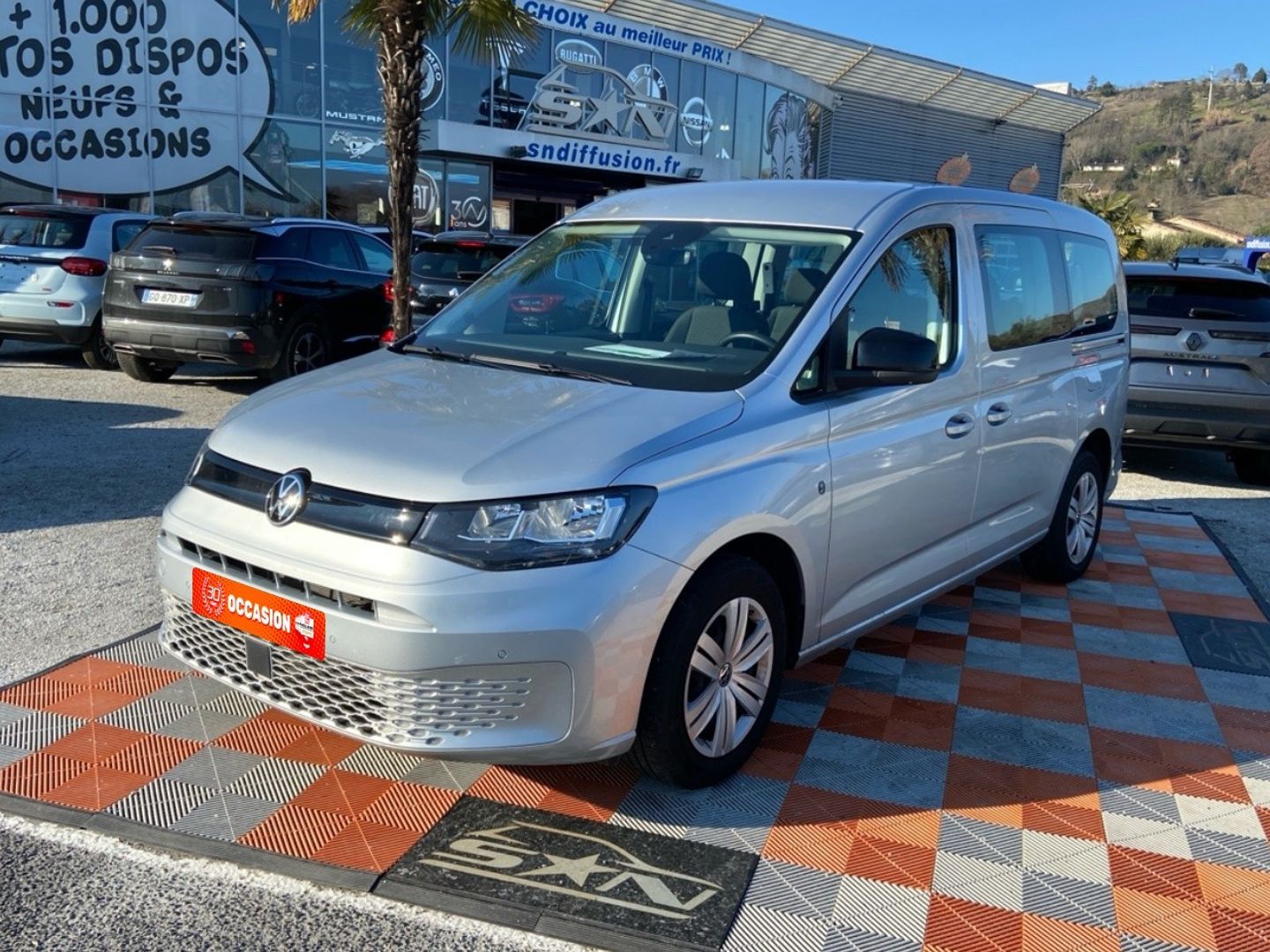 VOLKSWAGEN CADDY MAXI - 2.0 TDI 102 BV6 ORIGIN 7PL CAMÉRA (2024)