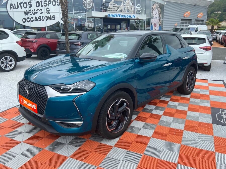 DS DS3 CROSSBACK - PURETECH 130 AUTO GRAND CHIC CUIR HIFI 4400€ D'OPTIONS (2021)