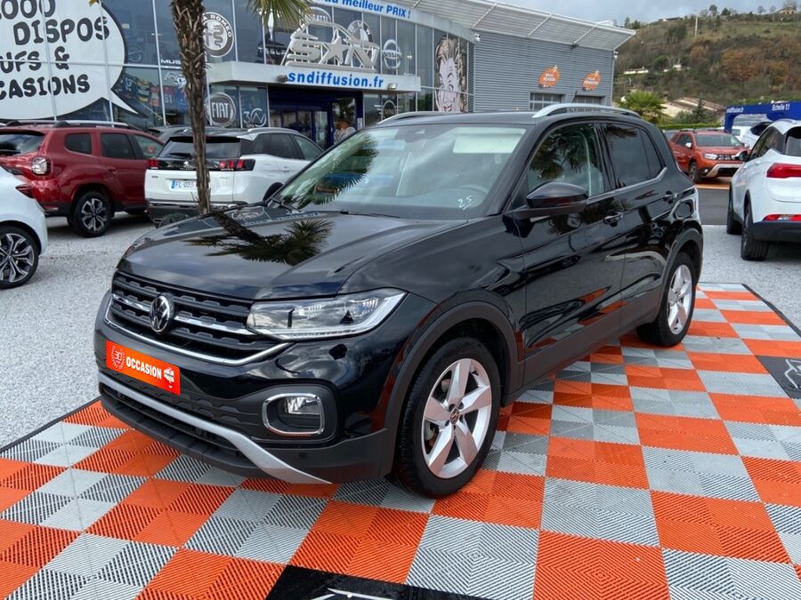 VOLKSWAGEN T-CROSS 1.0 TSI 110 BV6 CARAT Export GPS Caméra Cockpit