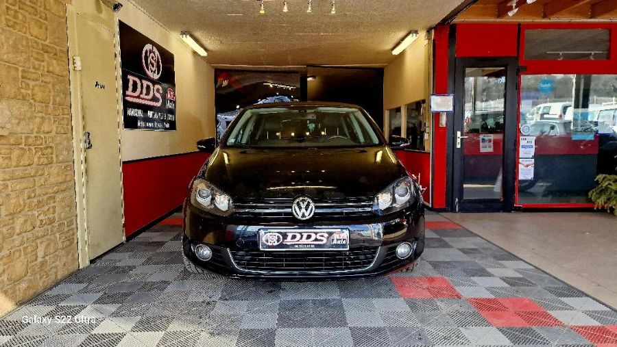 VOLKSWAGEN GOLF VI - 1.8 TFSI 160 CARAT BIOETHANOL CUIR REGULATEUR