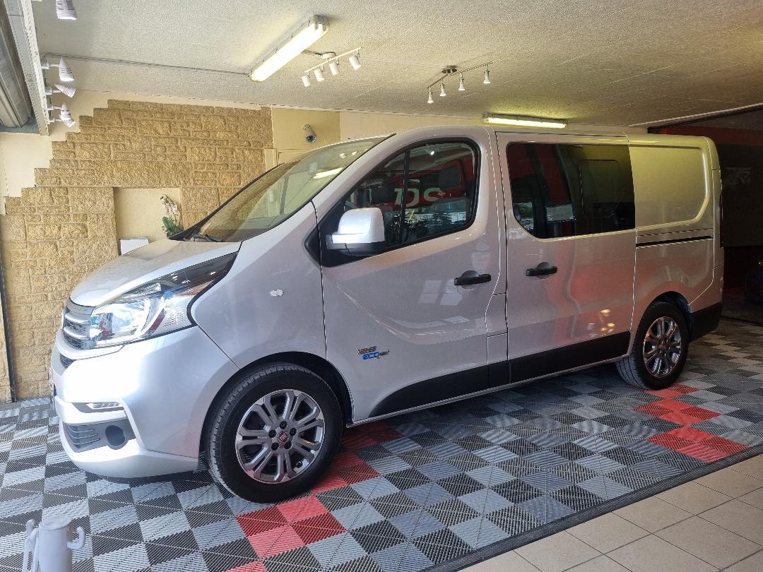 FIAT TALENTO - 5 PLACES ETAT NEUF ! 125 CABINE APPROFONDIE GPS L1 H1 (2018)