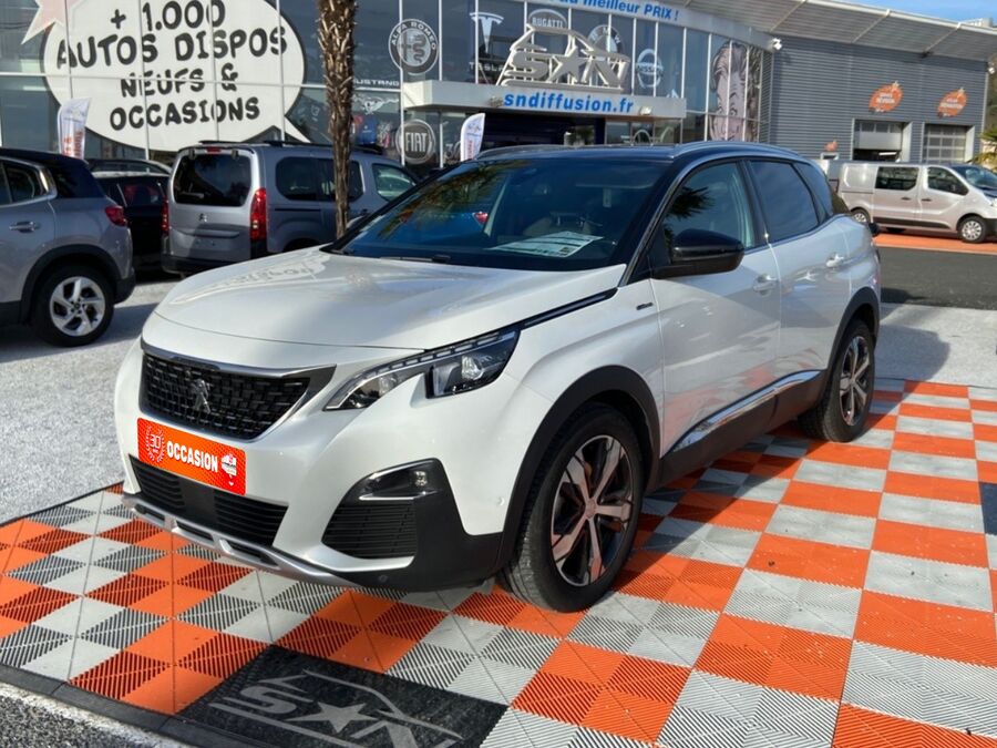 PEUGEOT 3008 - 1.6 THP 165 EAT6 GT LINE TOIT HAYON GRIP BARRES 360° (2017)