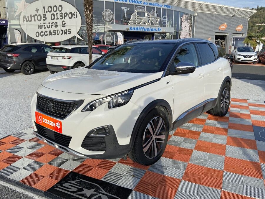 PEUGEOT 3008 - 2.0 HDI 180 EAT8 GT ATTELAGE 1 ÉRE MAIN (2019)