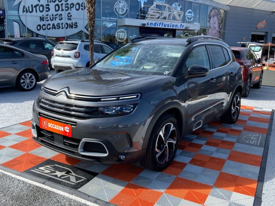 CITROEN C5 AIRCROSS - BLUEHDI 130 EAT8 SHINE EXPORT TOIT OUVRANT GRIP (2021)