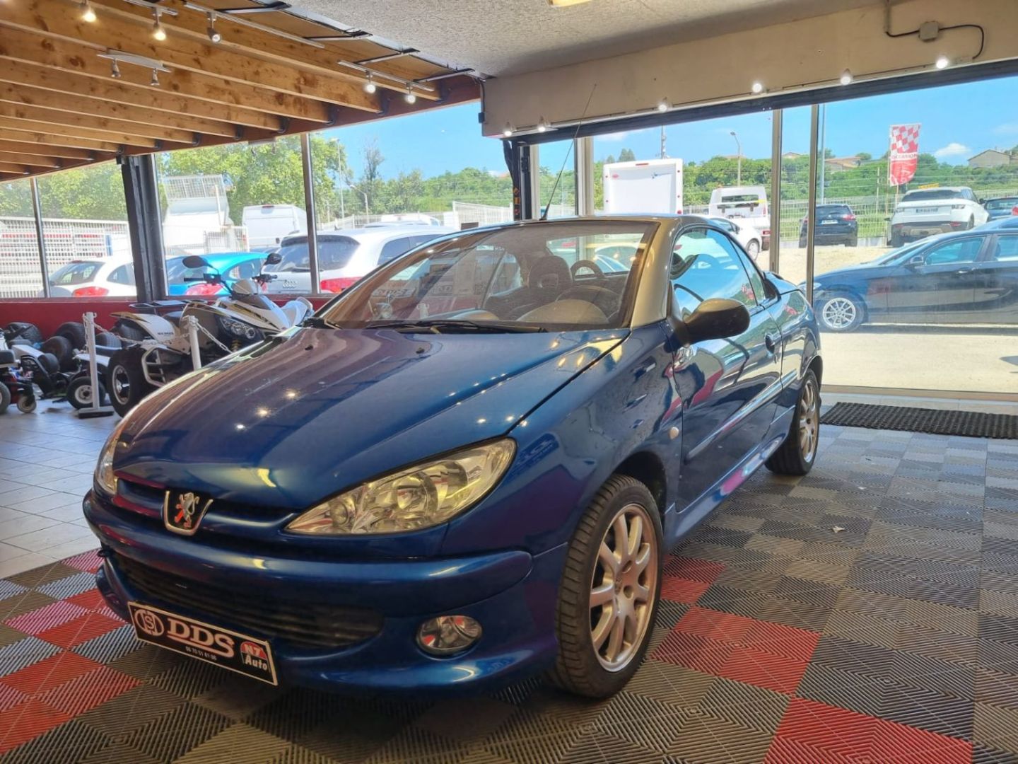 PEUGEOT 206 - CC 2.0 L 140 CH DISTRI NEUVE CT OK (2001)