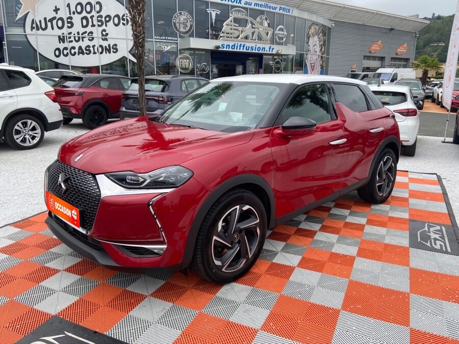 DS DS3 CROSSBACK - PureTech 155 AUTO GRAND CHIC CUIR Hifi 7100€ d'Options