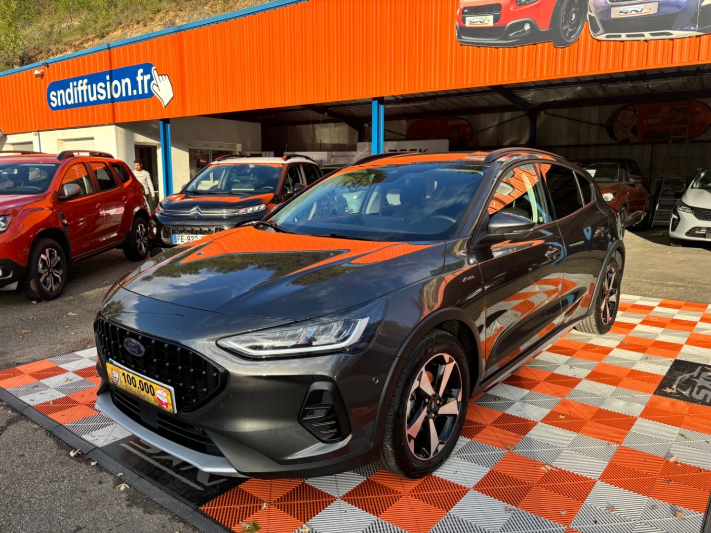 FORD FOCUS - 1.0 EcoBoost Hybrid 155 DCT7 ACTIVE X GPS Caméra JA 18"