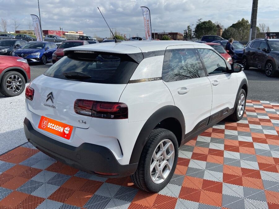 CITROEN C4 CACTUS SOCIETE - BlueHDi 100 FEEL NAV GPS Caméra JA 16" 2 PL 8750€ HT