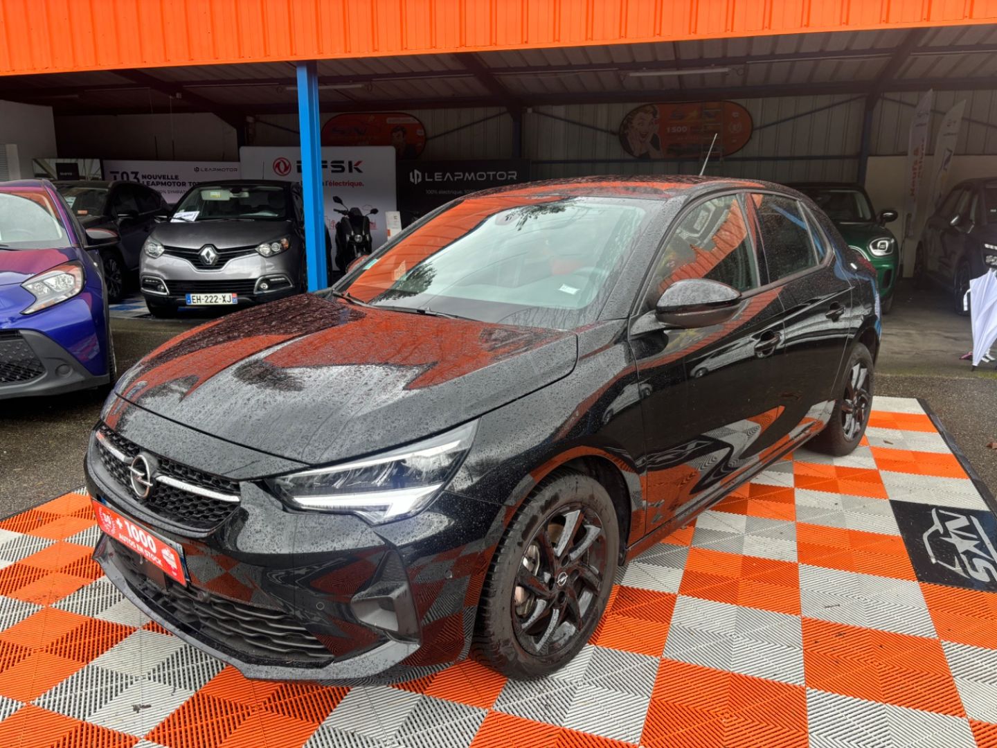 OPEL CORSA - 1.2 TURBO 100 BV6 GS LINE Caméra JA Noires