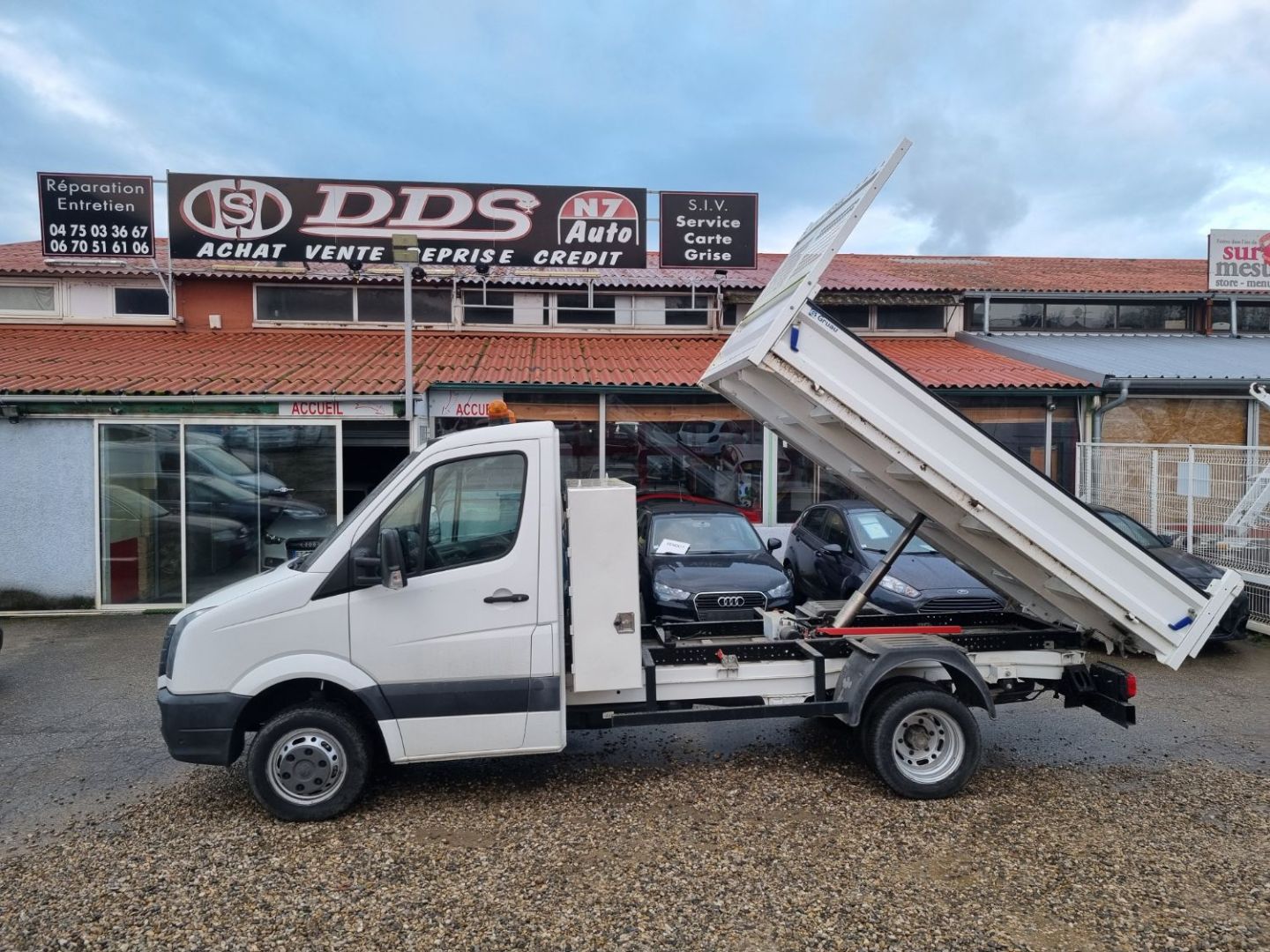 VOLKSWAGEN CRAFTER - BENNE COFFRE REGUL