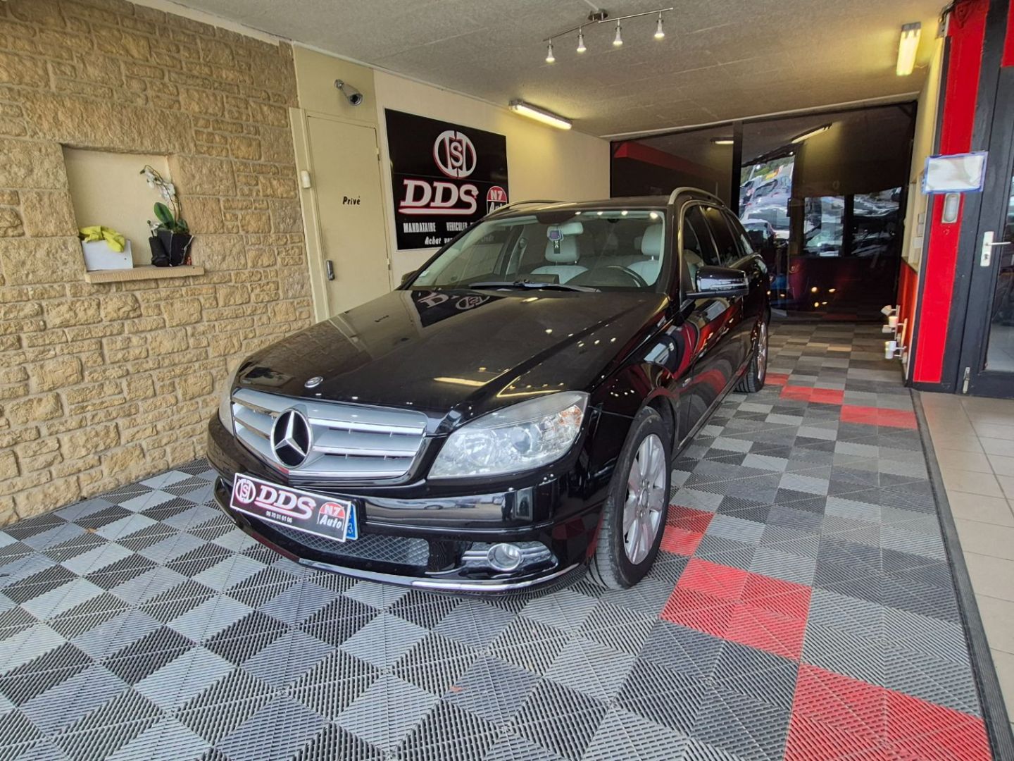 MERCEDES-BENZ CLASSE C (W204) - 200 CDI GPS CAMERA CUIR CT OK (2011)