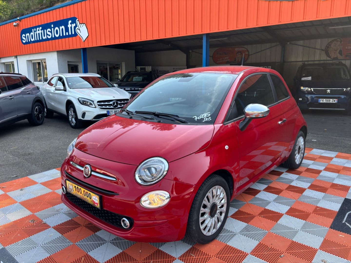 FIAT 500 1.0 Hybrid 70 JA 15" Radar Anti-Brouillard