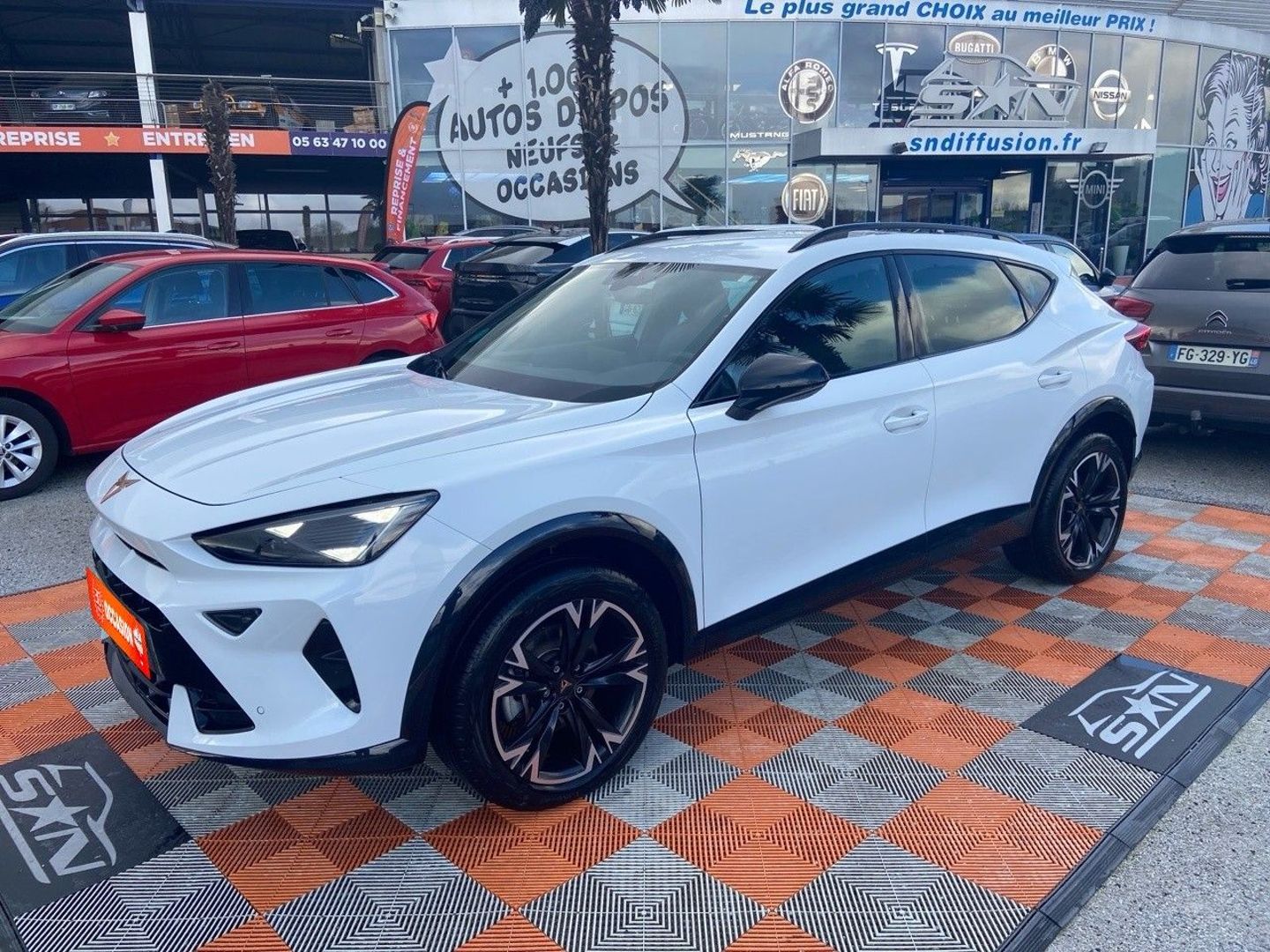 CUPRA FORMENTOR - NEW 2.0 TDI 150 DSG7 GPS Caméra JA 18" WINDSTORM