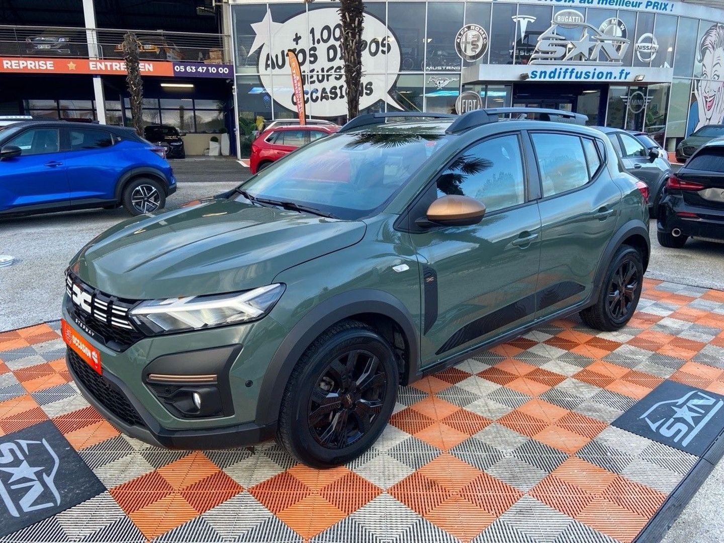 DACIA SANDERO ECO-G 100 BV6 STEPWAY EXTREME + GPS Caméra JA 16"