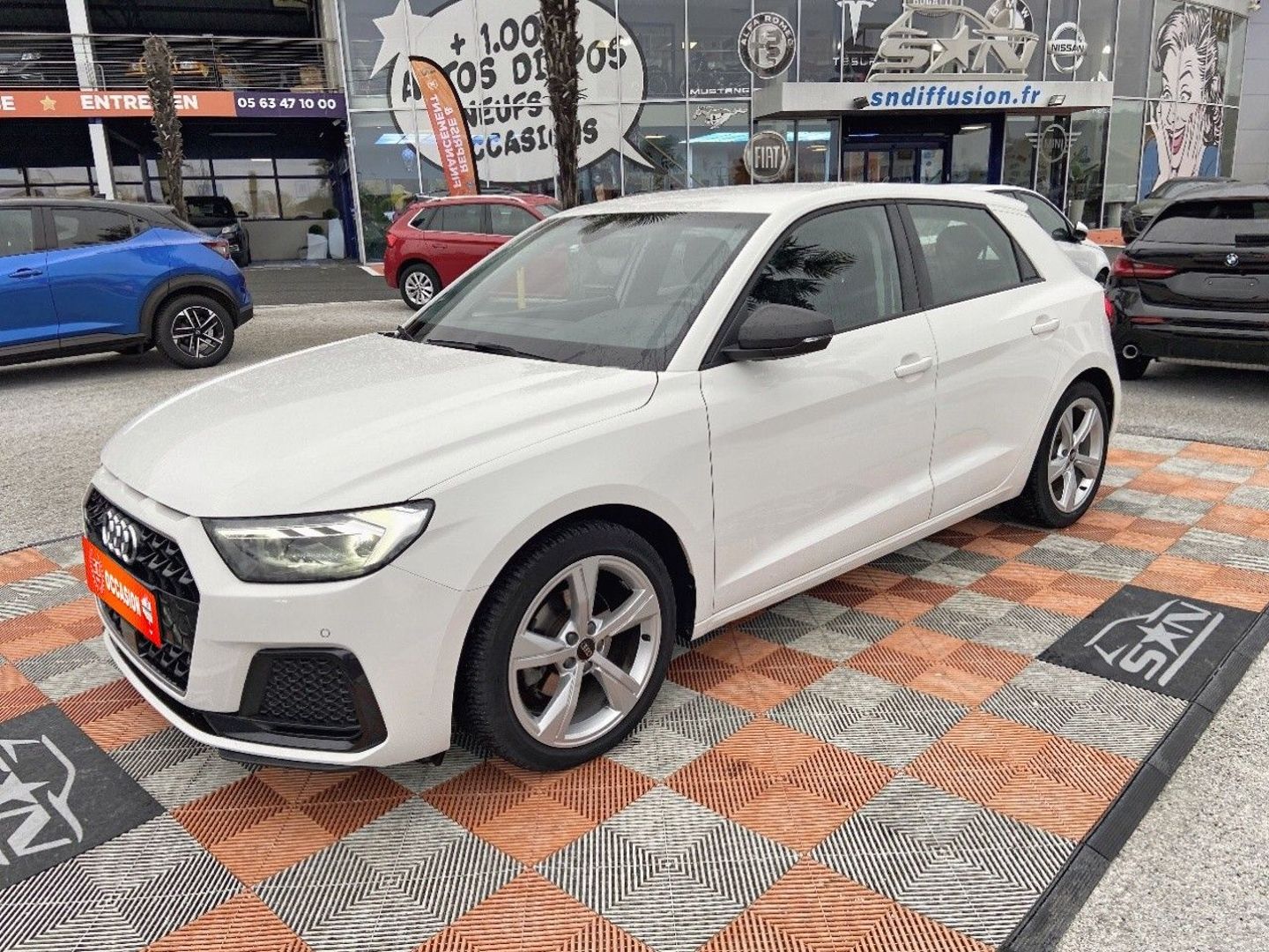 AUDI A1 SPORTBACK 35 TFSI 150 S-Tronic DESIGN LUXE CUIR Caméra 1°Main