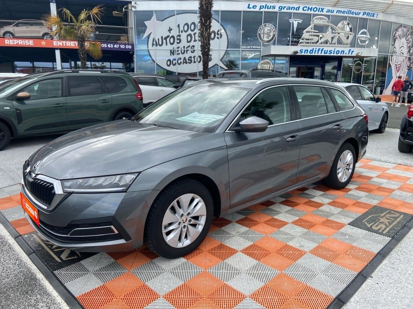SKODA OCTAVIA COMBI 2.0 TDI 115 BV6 AMBITION Caméra ADML