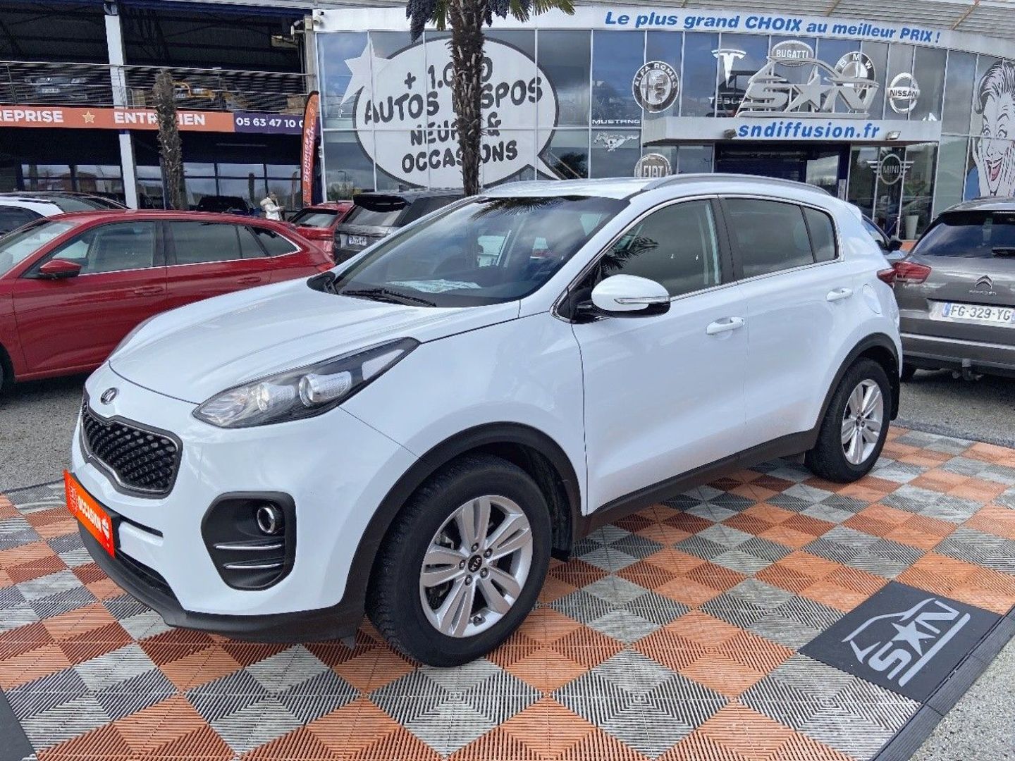 KIA SPORTAGE 1.7 CRDI 115 BV6 PACK NAVI 1 ère main