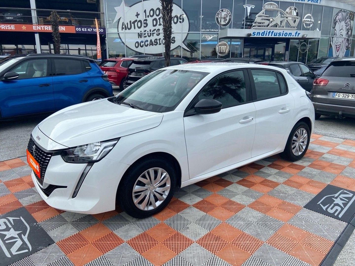 PEUGEOT 208 AFFAIRE BlueHDi 100 BV6 PREMIUM PACK GPS 11650 HT 1°Main