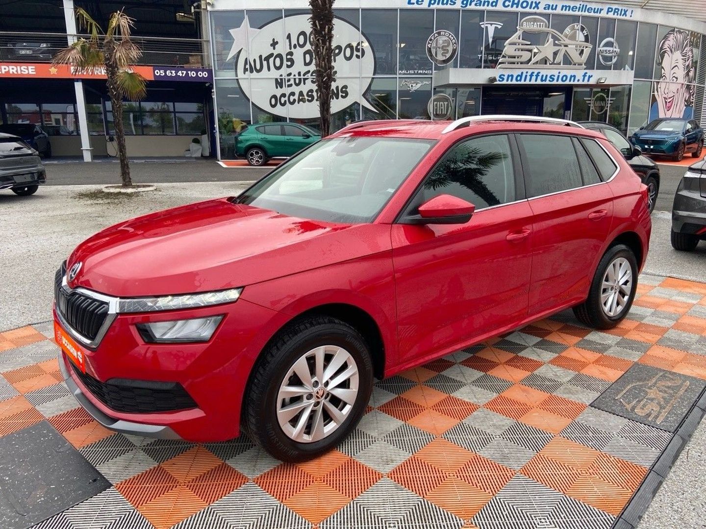 SKODA KAMIQ 1.0 TSI 110 DSG7 AMBITION GPS Caméra