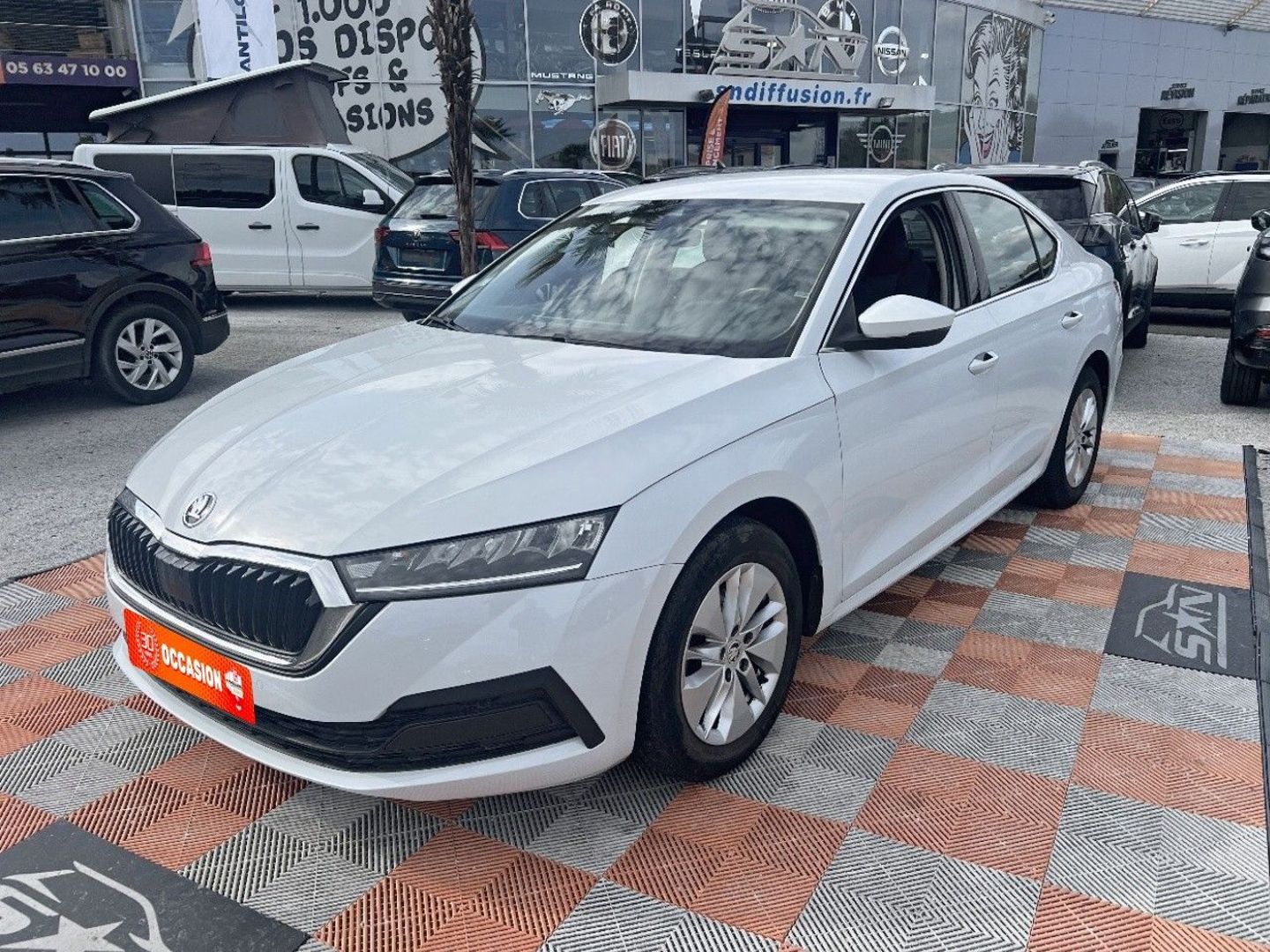 SKODA OCTAVIA - 2.0 TDI 115 BV6 AMBITION Caméra