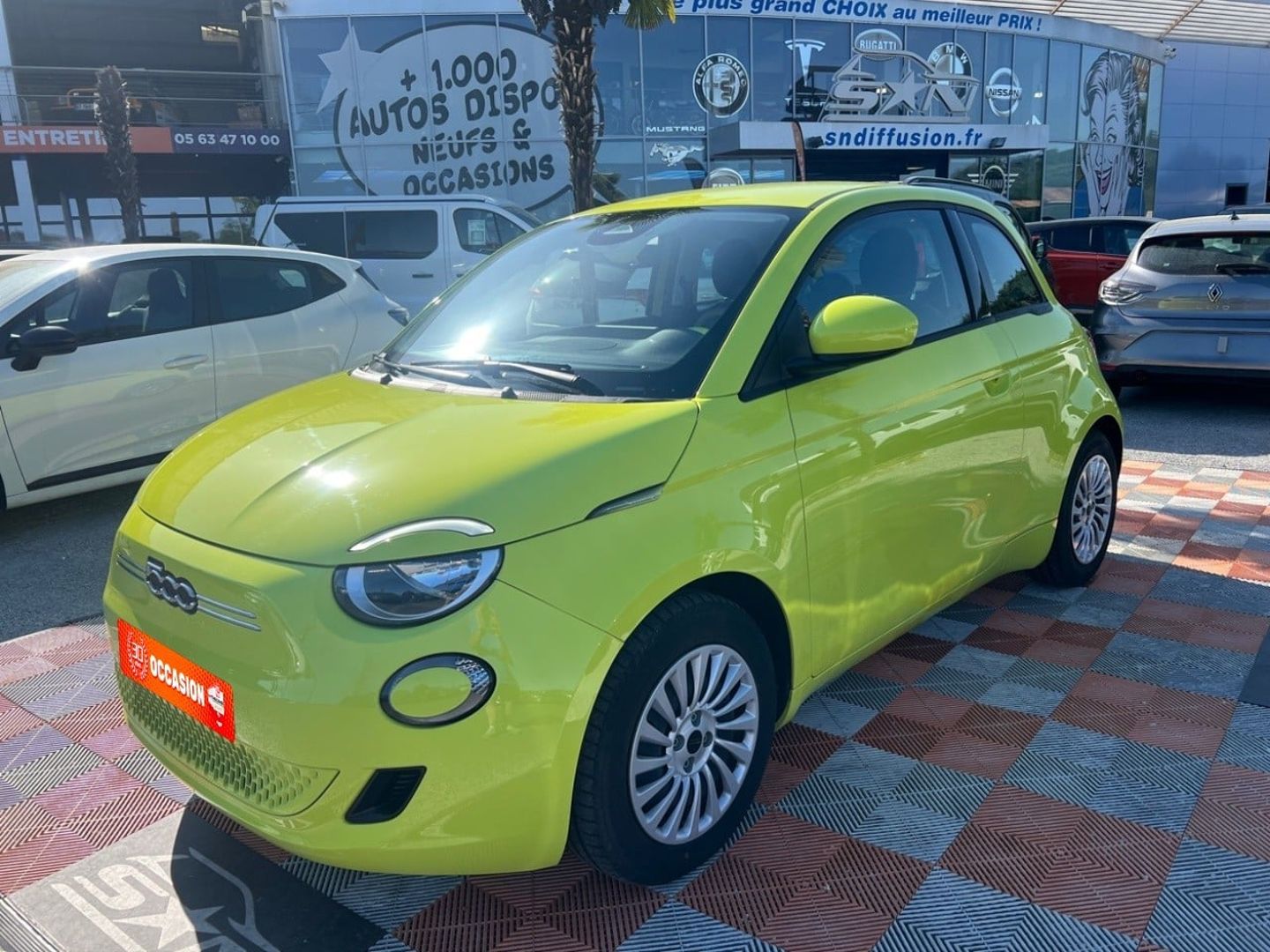 FIAT 500 e - Electrique 95 NOUVELLE 500 GPS Caméra Batterie 23.8kWh